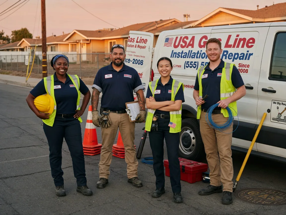 Gas Line Installation company in Sunol, CA